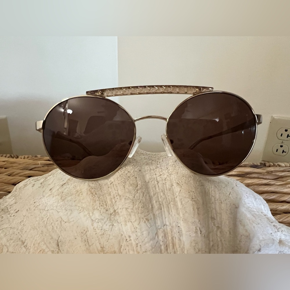 Michael Kors Milo’s Round Sunglasses with Case NWOT